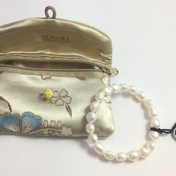 Honora Jewelry - Honora collection white freshwater pearl bracelet
